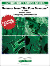 Summer from The Four Seasons Orchestra sheet music cover